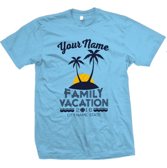 2017 Custom Family Beach Vacation Shirts