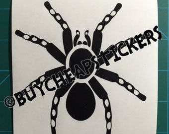 Tarantula Spider #2 Decal - Sticker 4x4 Any Color