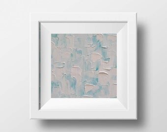 Abstract Print, Abstract Art, 12x12, Coastal Decor, Beach Art, Art Print, Abstract, Beach Decor, Palette Knife, Modern Art, Coastal Art