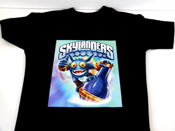 Skylanders T-Shirt by FineStitchChildrenSt on Etsy