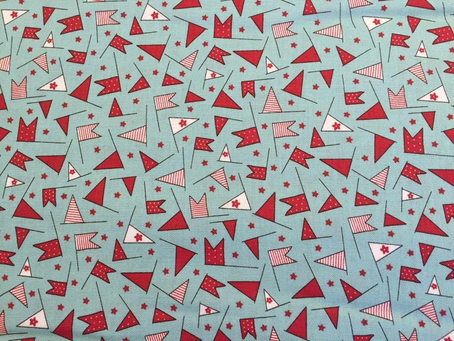 Moda fabric by the yard Moda Wishes by BlueSheepBoutique on Etsy