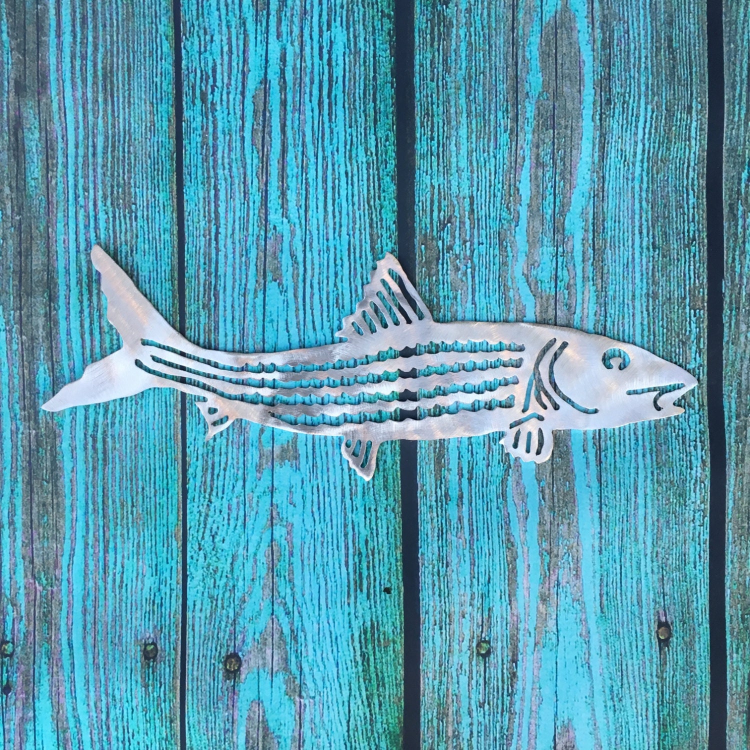 Bonefish Metal Wall or Garden Art Great gift for Fisherman