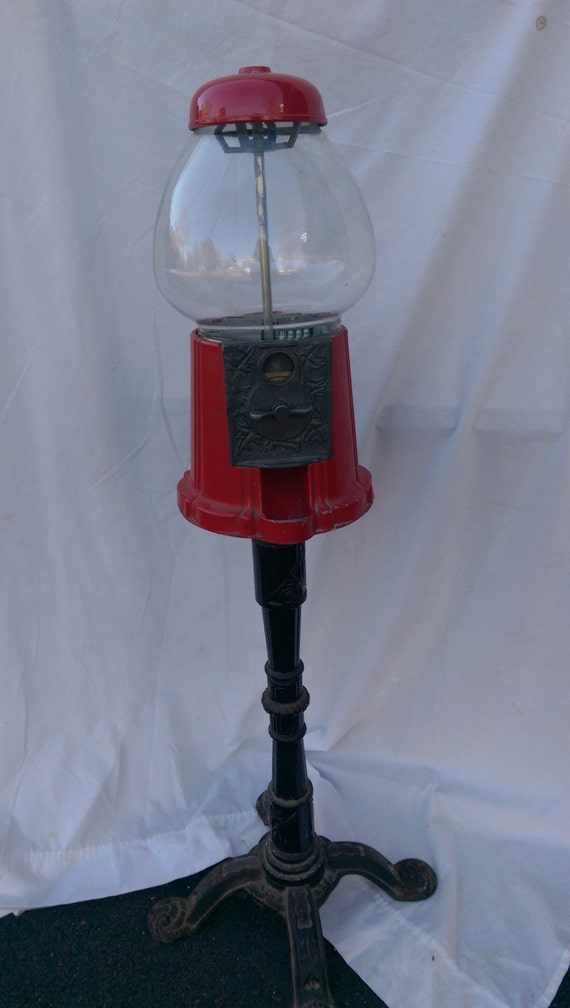 Vintage Re-pop Bubble Gum Machine on a Stand PICK UP ONLY