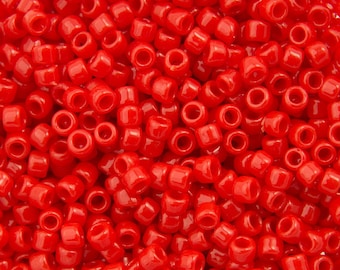 TOHO Seed Bead 15/0 ~ Opaque Cherry ~ 8 Grams (TR-15-45A) E-32