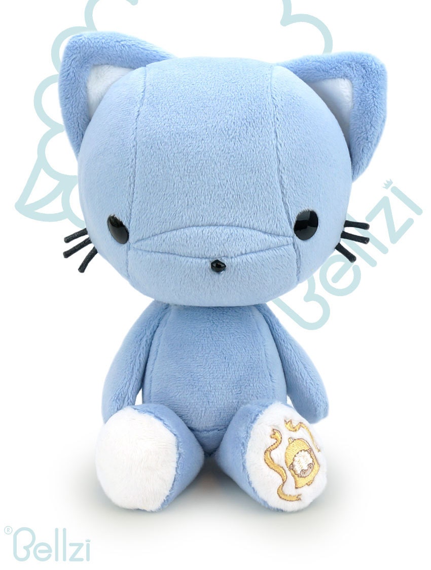 kawaii blue plush