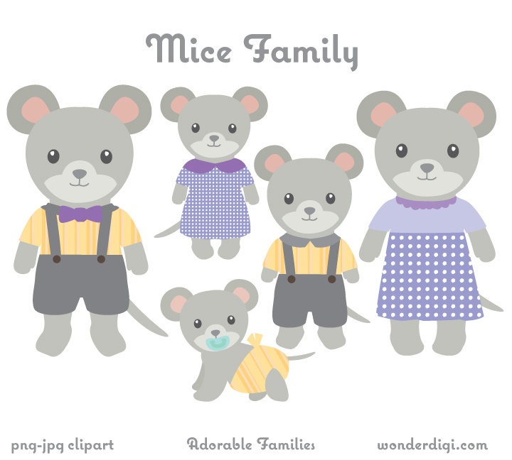 clipart animal families - photo #5