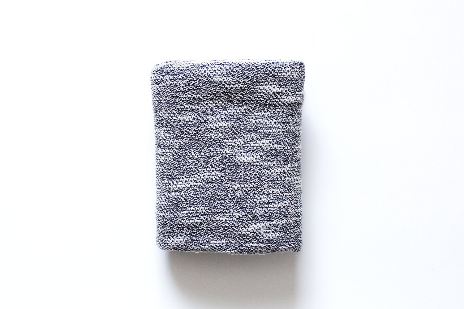 Gray textured swaddle blanket and bundle options