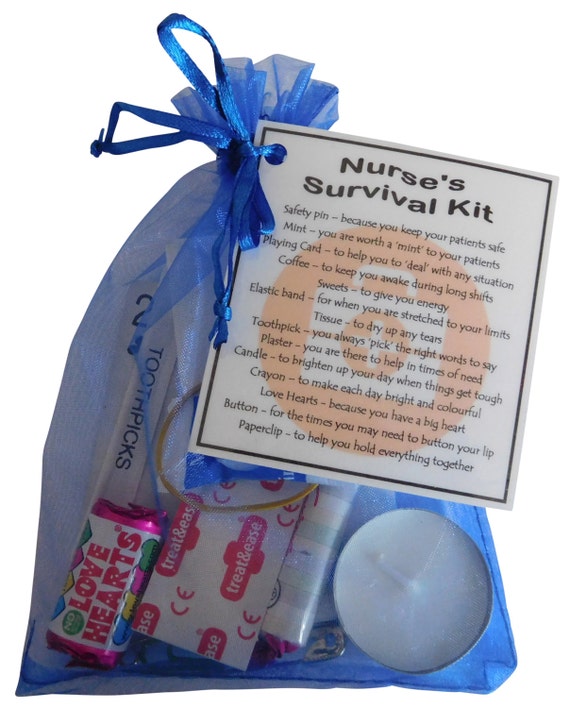 Nurse's Survival Kit Great gift for Nurse Gift by SmileGiftsUK