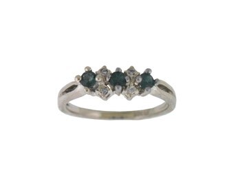 NATURAL Alexandrite Diamond Pendant in 14K Yellow Gold with