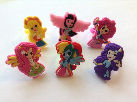 My Little Pony Equestria Girls Rings Party Favor Cupcake My Little Pony Equestria Girls Rings Party Favor Cupcake
