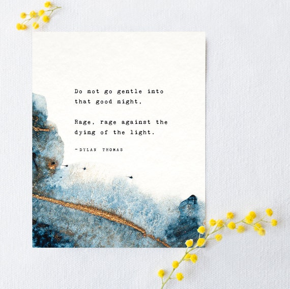 an examination of dylan thomas do not go gentle into that good night an examination of dylan thomas do not go gentle into that good night