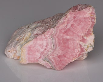 Beautiful Pink Banded Polished Rhodochrosite
