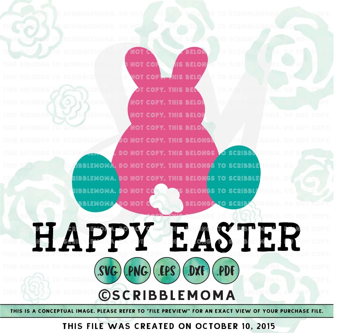 Download Happy Easter svg for Cricut Bunny svg Easter svg by ...