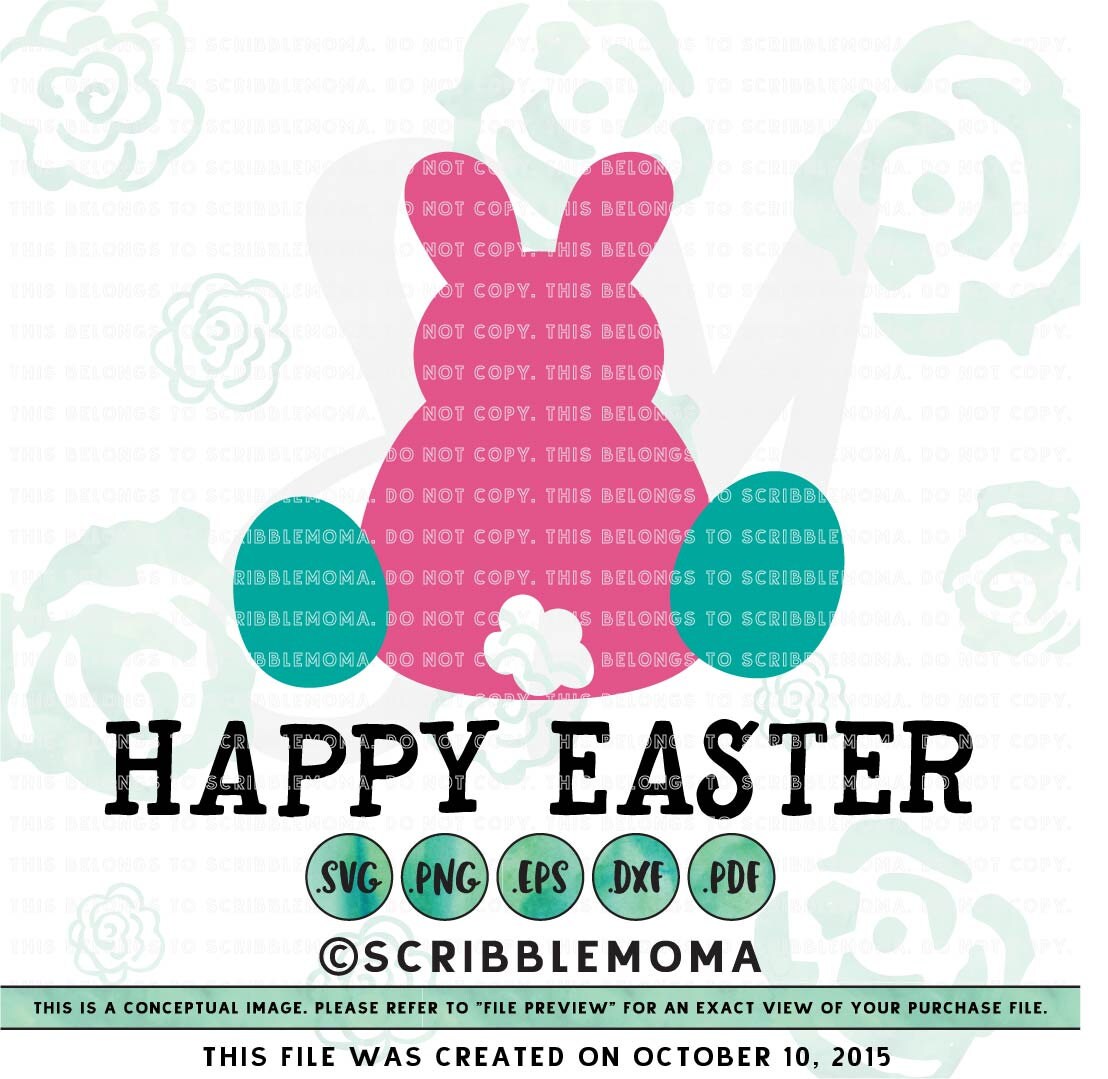Download Happy Easter svg for Cricut Bunny svg Easter svg by ...