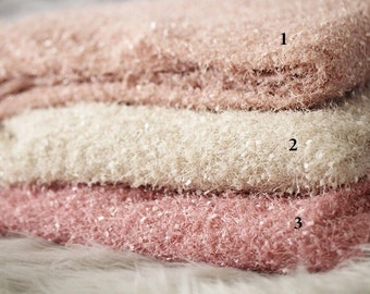 Fur Texture Baby Posing Fabric Blanket Rug Newborn Backdrop Photo Prop
