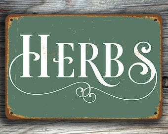 HERBS KITCHEN SIGN, Herbs Kitchen Sign, Vintage style Kitchen Signs, Herbs Kitchen Sign, Herbs Sign, Kitchen Decor, Kitchen Wall Decor