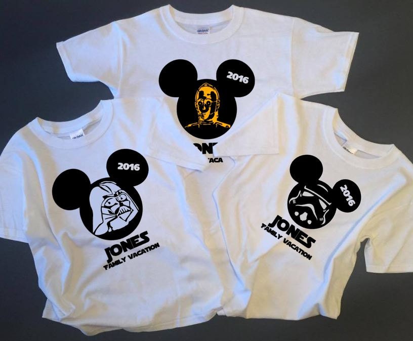 disney family themed shirts