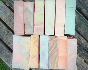 Cold Process Soap, U Pick 3 Bars of Handmade Soap, Wholesale Soap, Soap, Natural Soap, Bar Soap, Vegan Soap, Soap Set, Homemade Soap