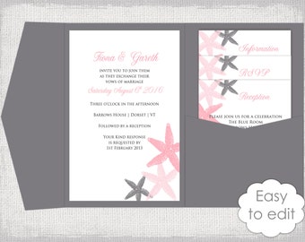 5x7 invitation template