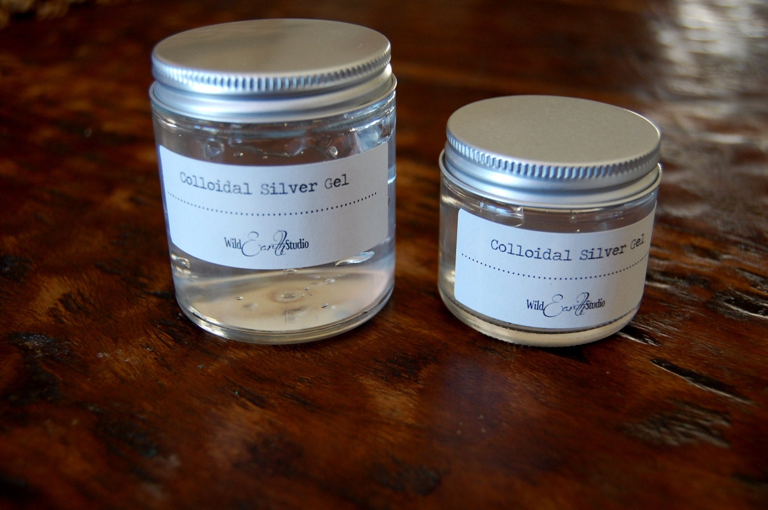 Colloidal Silver Gel Natural Antibiotic Choose 2 or 4 ounce