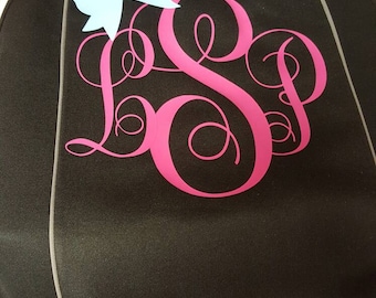Monogrammed Car Seat Covers a set of 2