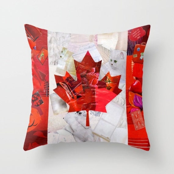 Canada flag Pillow COVER Decorative Pillow cover Canadian