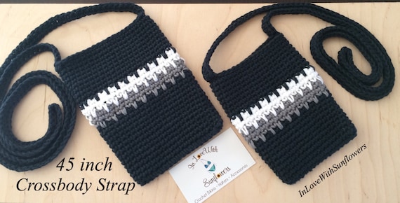 Cell Phone Purse Crochet Crossbody Bag Crochet Purse