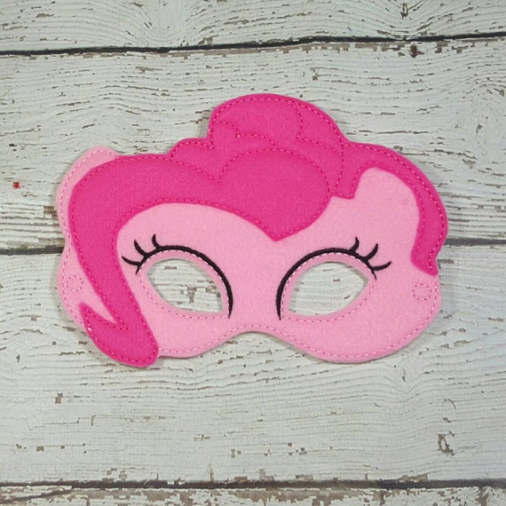 Pinkie Pony Mask My Little Pony Pretend Play by ABearyCuteShoppe