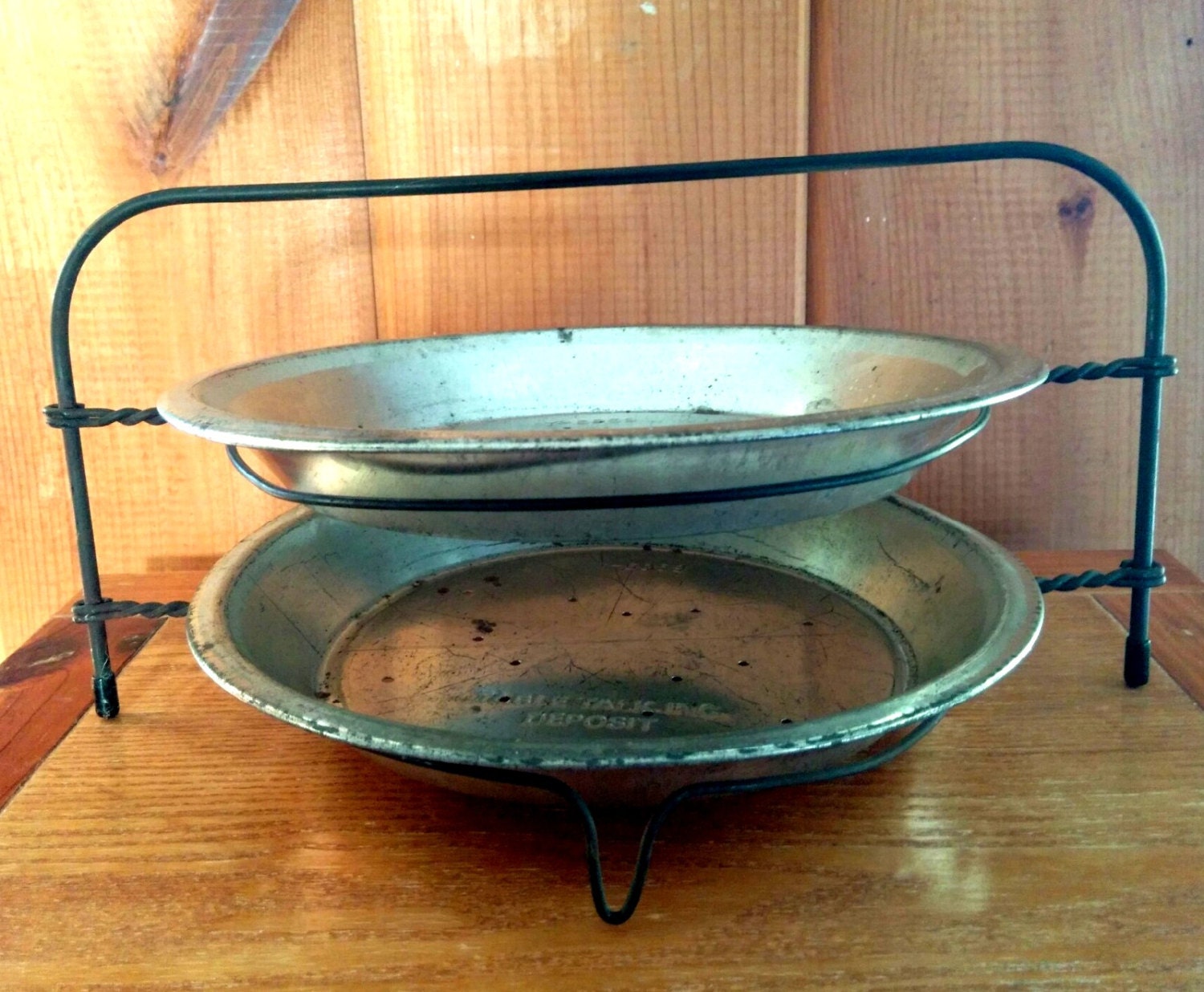 Sale Wire Pie Cooling Rack Table Talk Pie Plates Farmhouse