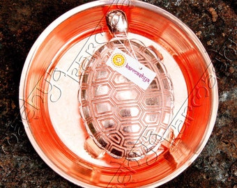 Medium Sarva Ichha Kachua Kachuva Plate Copper Yantra Wish Turtle Tortoise MUA0023MEDIUM