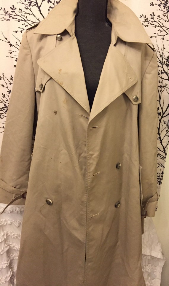 Christian Dior trench coat size 14