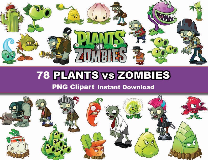 clipart plants vs zombies - photo #33