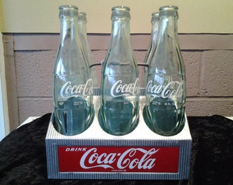 Items similar to Glass Coke Bottles - Vintage 32 oz. on Etsy