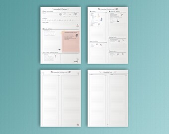 Travel Planner Binder Inserts A4 Vacation Planning Printable Inserts Planner Trip Organization Trip Planner Printable Instant Download