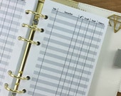 Modern Stylish Planner Calendars and Inserts by CityGirlPlanners