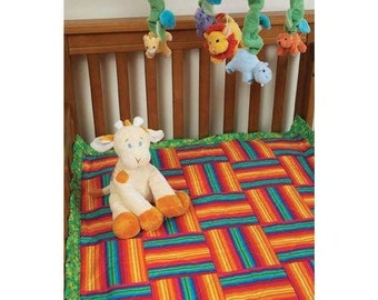 Bright Basketweave Sewing Pattern Download (803054)