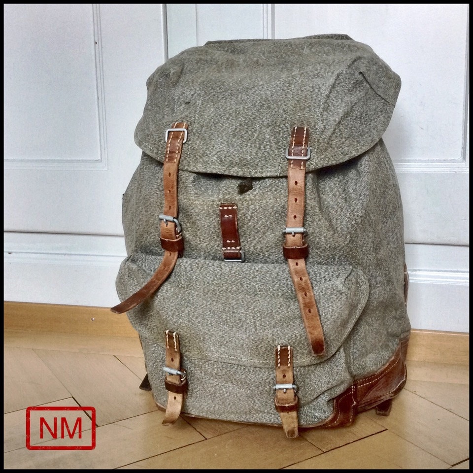 Vintage Swiss Army Backpack Rucksack of the Swiss Military