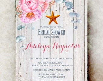 Beach bridal shower | Etsy