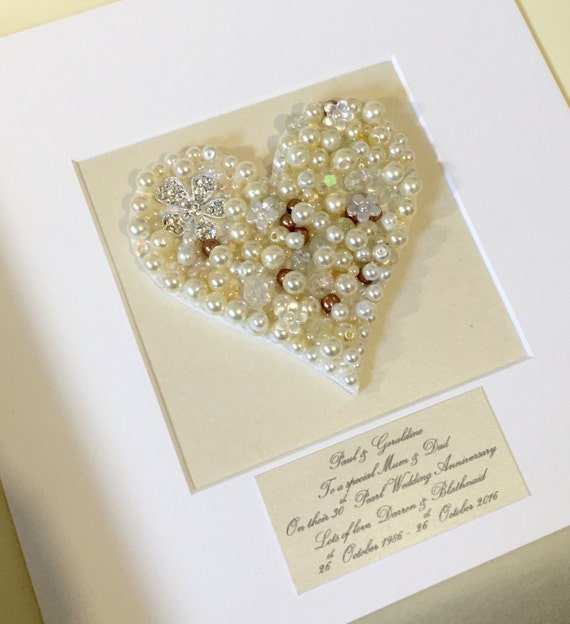 30th pearl wedding Anniversary Gift Pearl by LoveTwilightSparkles