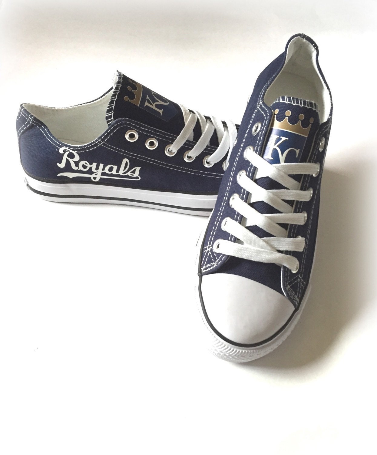 KC Royals Shoes Kansas City Womens Shoes Lace up by ShopWildRose