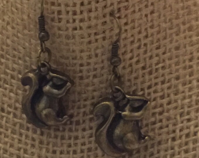 SPRING SALE Squirrel earrings