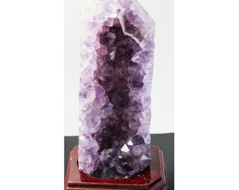 Amethyst on Agate - 675g