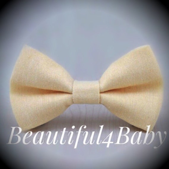 Yellow Baby Bow TieBaby BowtiesInfant Bow TieInfant Bow