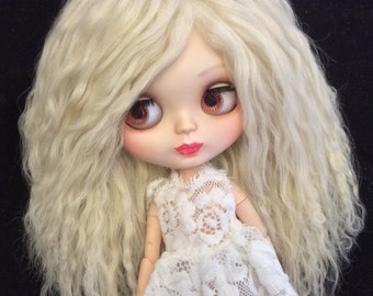 12 colors !!! Custom made Blythe doll mohair wig BJD mohair wig SD mohair wig Blythe doll outfit Blythe doll wig