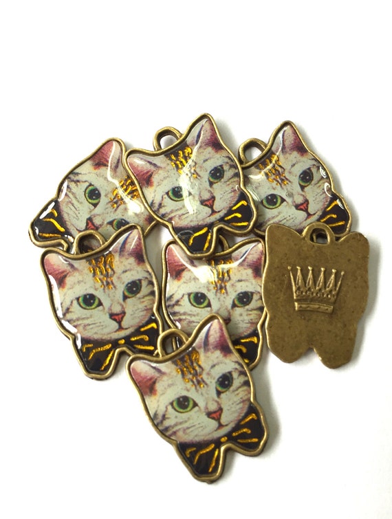 kawaii cat with black bow tie resin charm 5pcs from kajasupplies on etsy studio kawaii cat with black bow tie resin charm 5pcs from kajasupplies on etsy studio