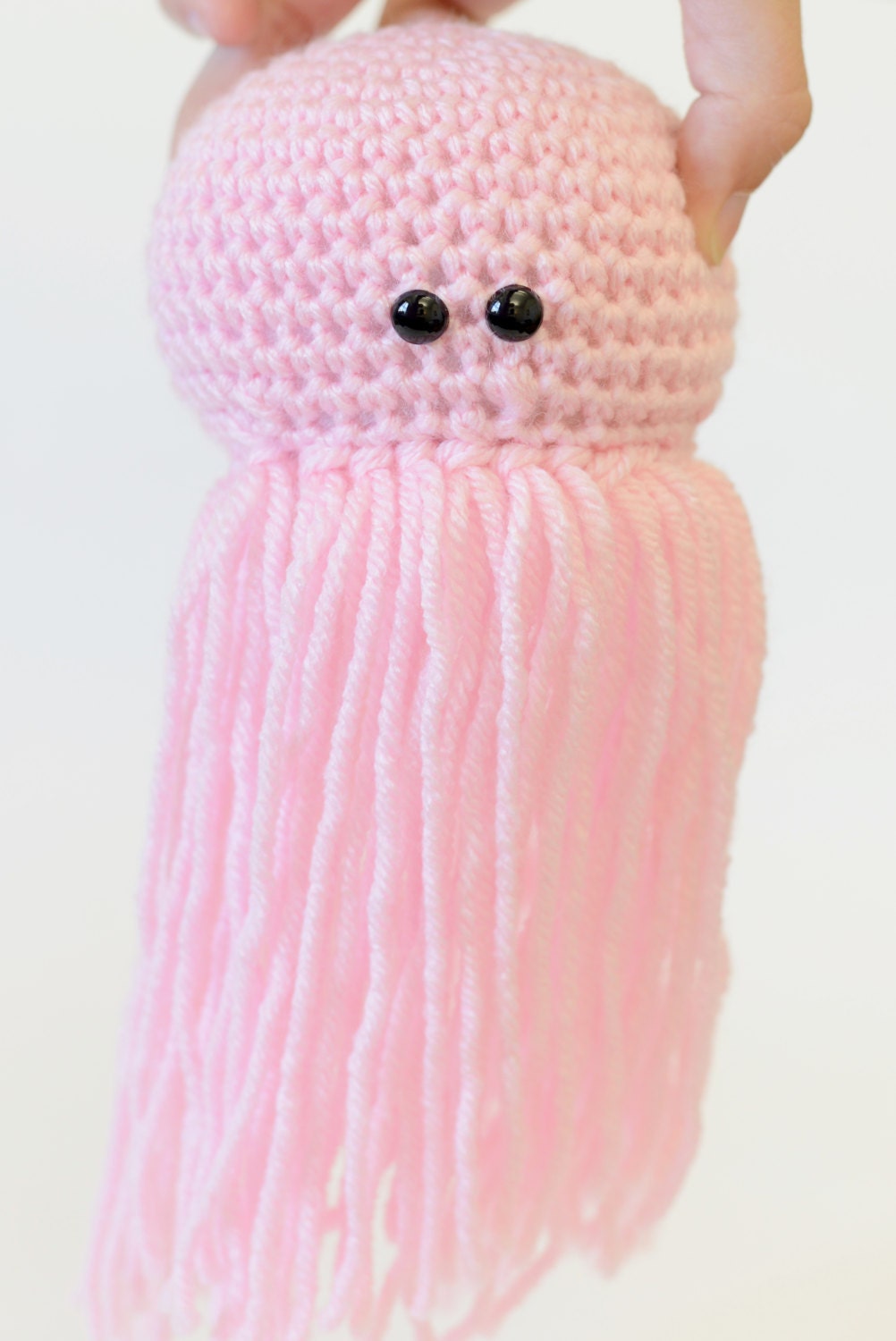 Stuffed Jellyfish Toy Jellyfish Plush Toy Amigurumi Ocean