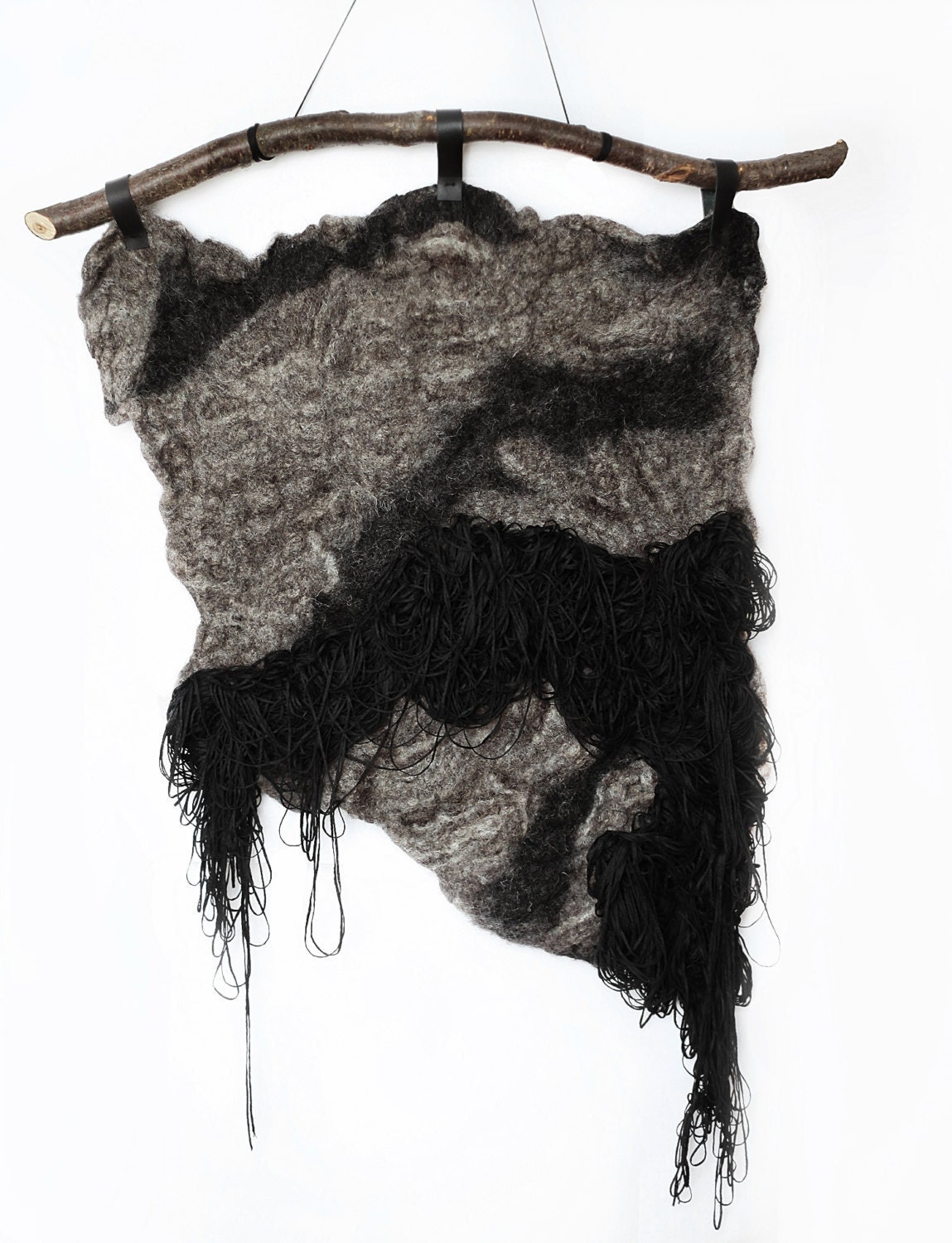 Contemporary felt wall hanging