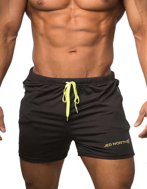 Workout Shorts for Men Bodybuilding Power by CuriousBeaver
