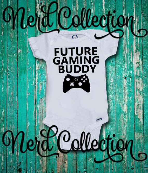 Baby Onesie Future Gaming Buddy Gamer Xbox Playstation Daddy
