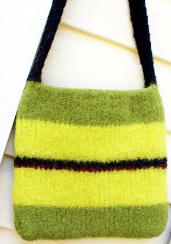 wool shoulder bag